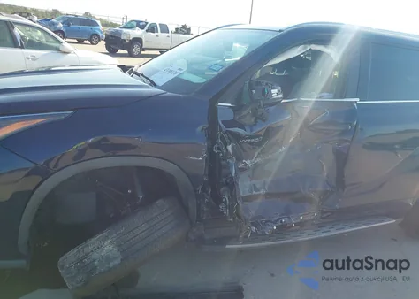 2021 Toyota Highlander Hybrid Limited из США, поврежденный, VIN 5TDYARAH0MS507749